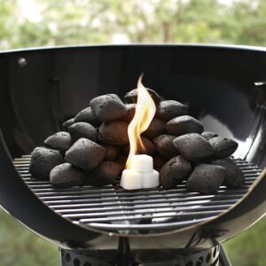 Alternative view of Cubos para encender carbon | Weber