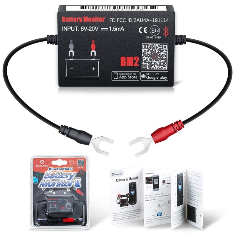 Alternative view of Monitor de bateria bluetooth
