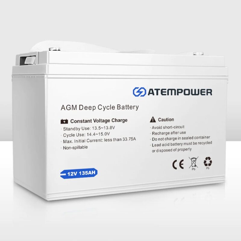 Bateria ciclo profundo 135ah | Atempower