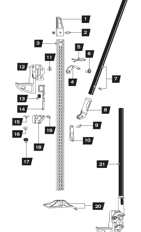 Alternative view of Kit de reparacion FK-1 | Hi-Lift