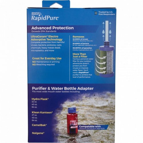 Lot De 2 Cartouches Filtrantes à Eau De Rechange Rapidpure - Modèle 0160-0150