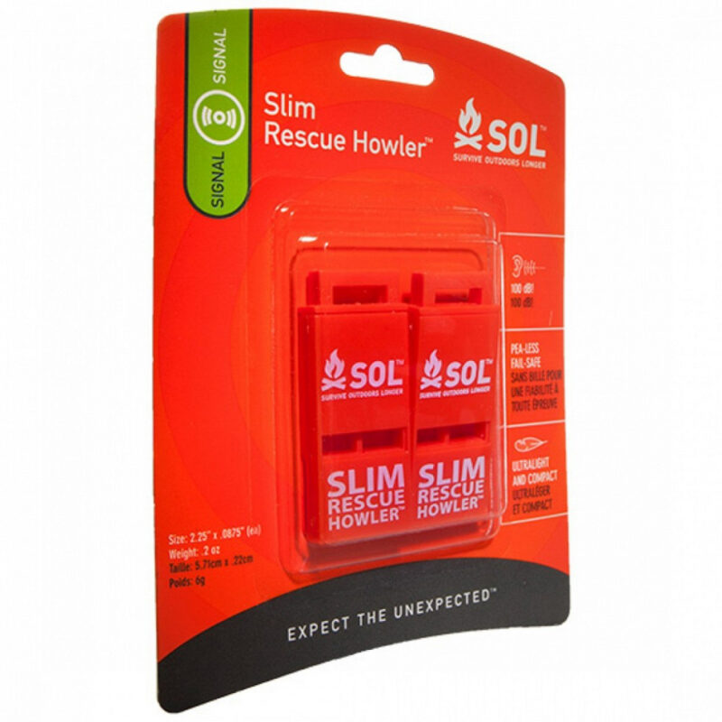 Silbato Slim Rescue Howler pack 2 | SOL
