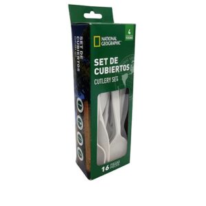 Alternative view of Cubiertos 4 personas | National Geographic