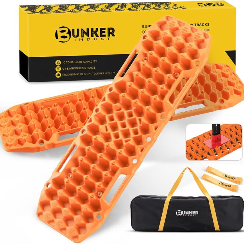 Plancha Desatasco 10T Naranja | Recuperación 4x4 | BUNKER
