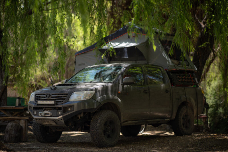 carpa de techo con luz led 1.8 mt premium modelo 2026 | volcano