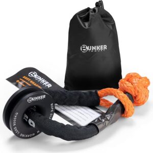 Grillete sintetico 15t con anillo winche 8t | Bunker