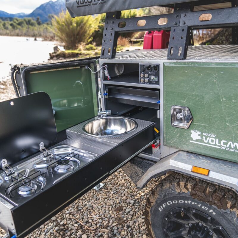 Alternative view of Arriendo camper trailer Antuco