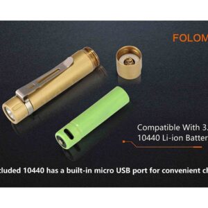 LINTERNA FOLOMOV EDC-C1 BRASS