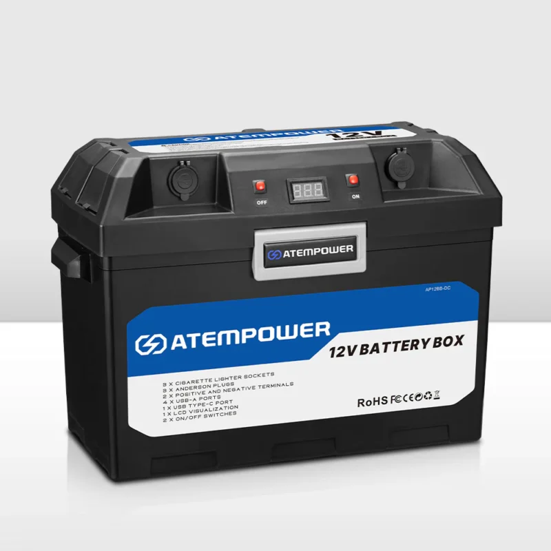 Caja Para Batería  Sin Inversor AP12BB-DC | AtemPower