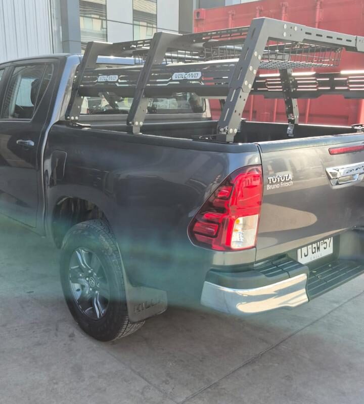 Rack Universal Para Pick Up Con 2 Canastos De Carga Volcano 2 720x800