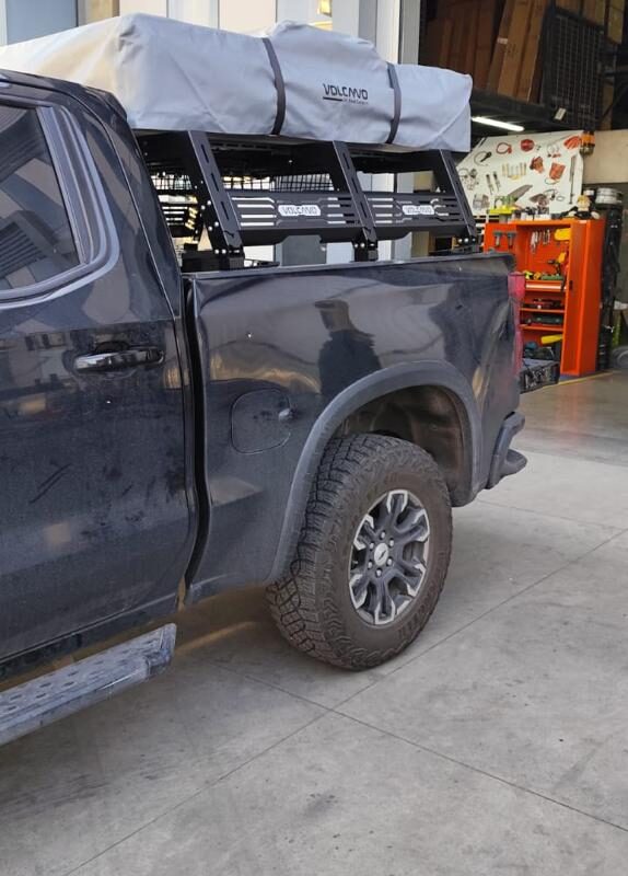 Alternative view of Rack universal para pick up con 2 canastos de carga | Volcano