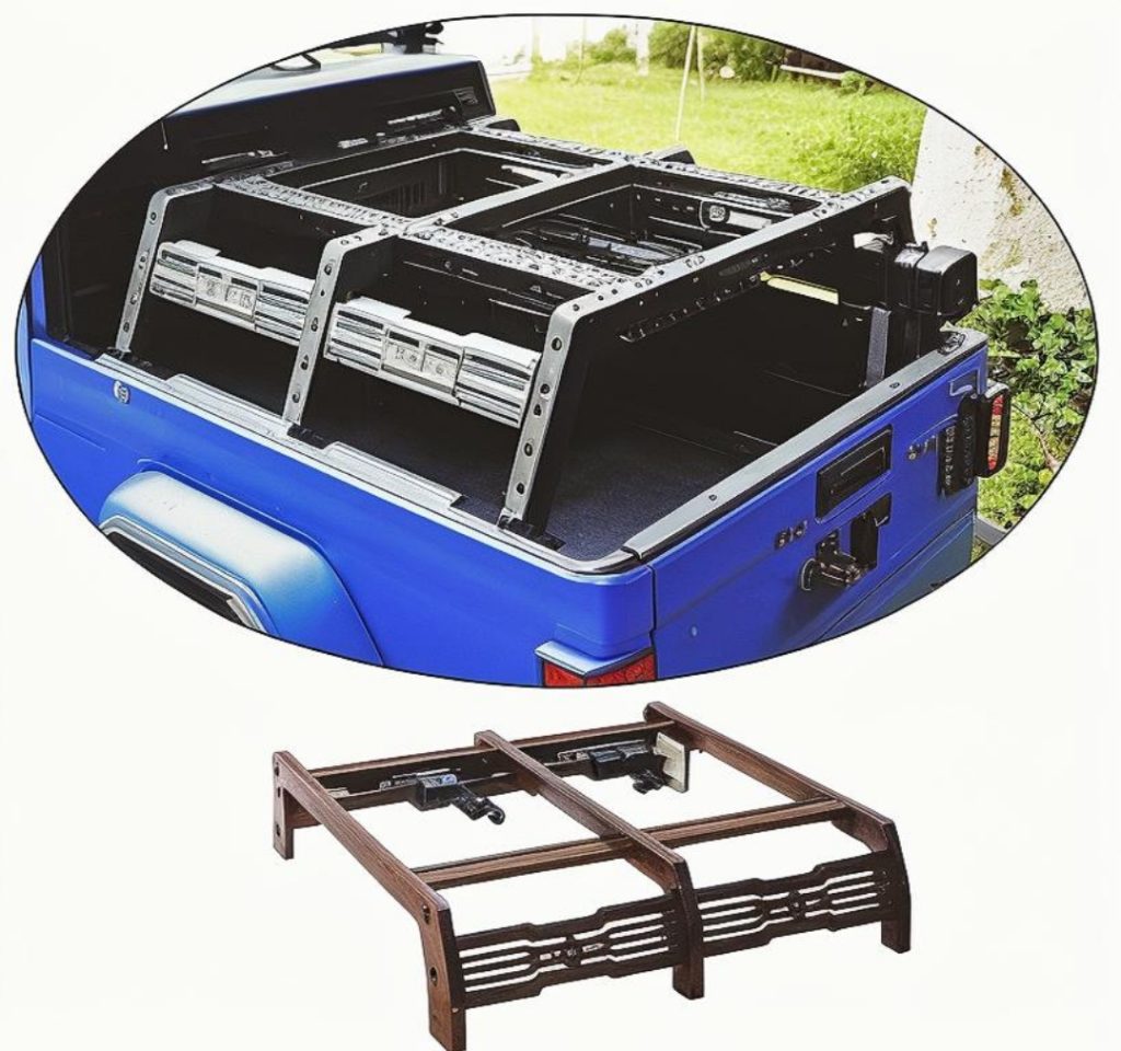 Rack Tipo Carro Rack universal para pick up con 2 canastos de carga | Volcano ...