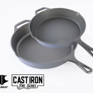 Set 2 sartenes 10" y 12" hierro fundido | Kanka