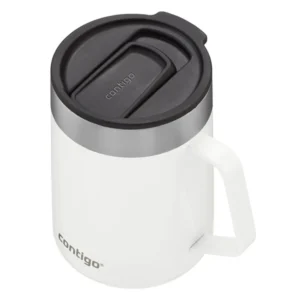 Alternative view of Tazon termico Streeterville acero 414ml blanco | Contigo