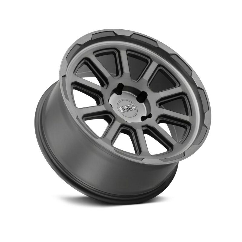 Alternative view of Llanta Chase negro mate 17x8 aper 5x120 | Black Rhino