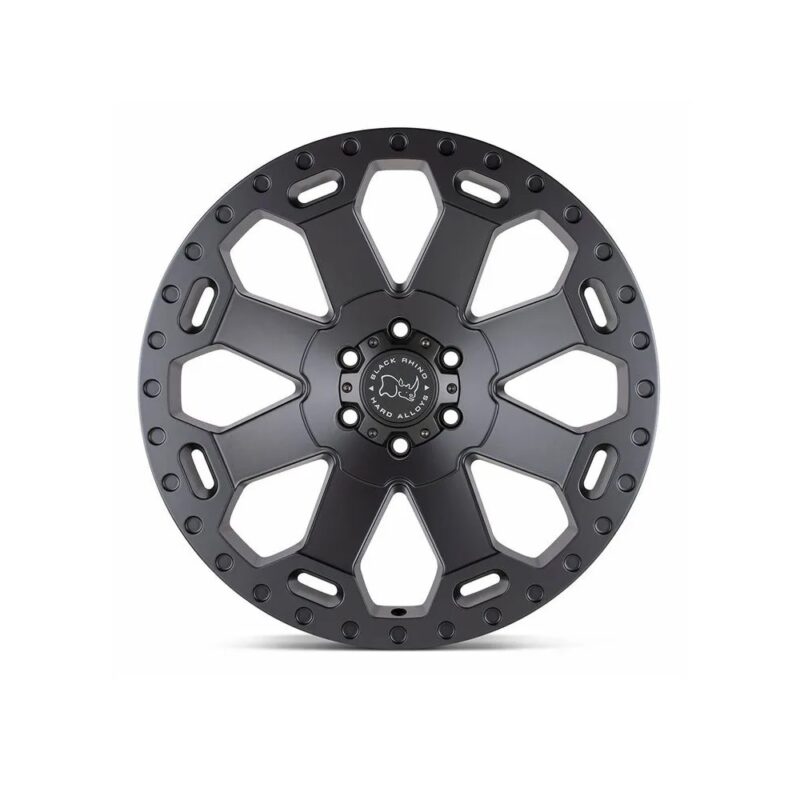 Llanta Warlord gun metal mate 17x9 aper 5x127 plata | Black Rhino