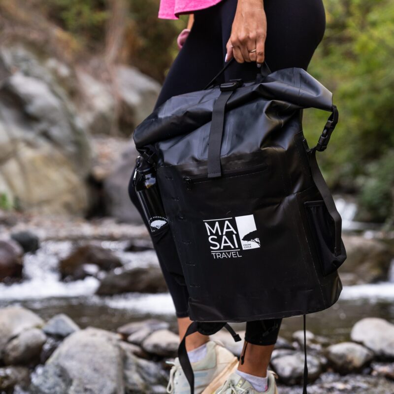 Alternative view of Mochila negro con gris | Masai