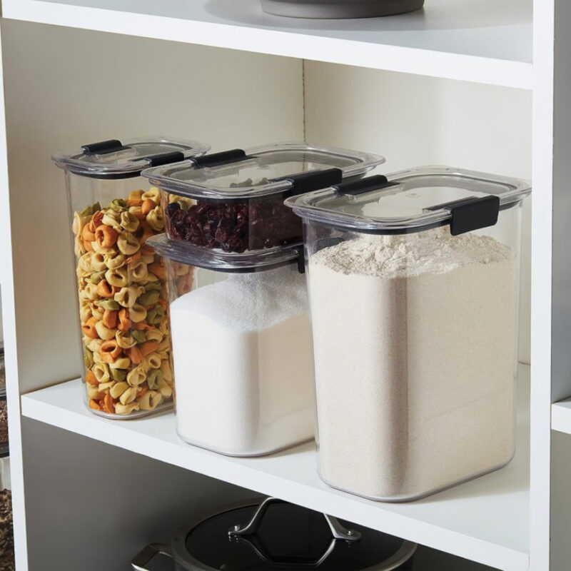 Alternative view of Set 4 contenedores Brilliance 750ml 1.5lt 2.8lt 3.7lt | Rubbermaid