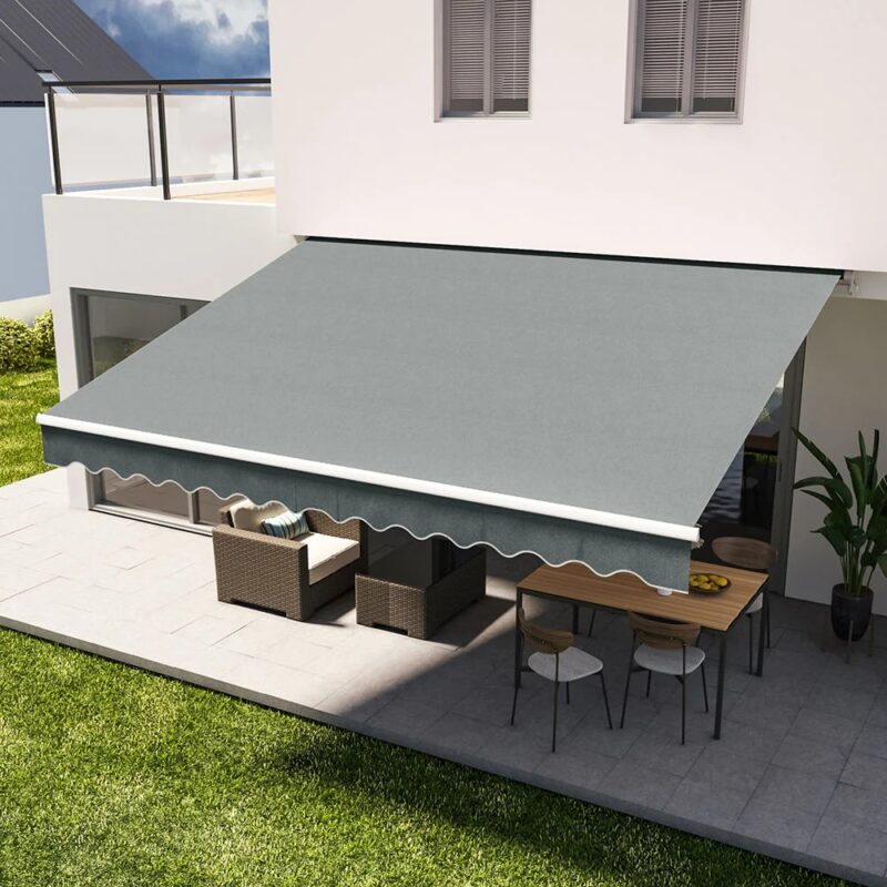 Toldo 3X2.5 Con Brazo Retractil Terrazas Mts Gris 7 800x800