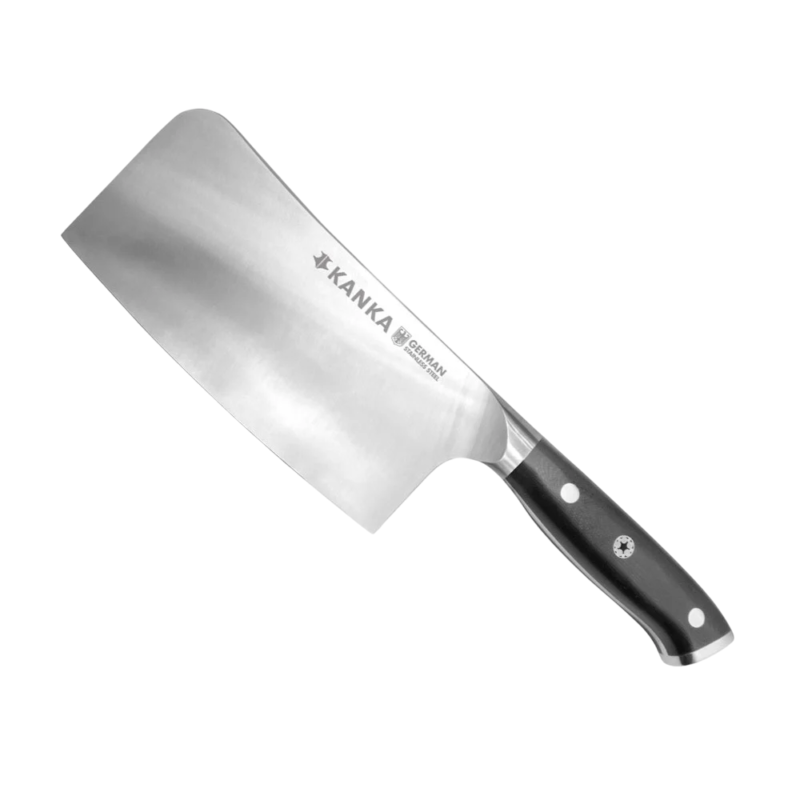 Cuchillo profesional de acero Aleman tipo hacha | Kanka