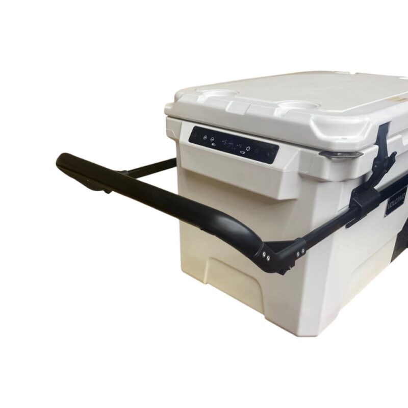 Alternative view of Refrigerador freezer 55lt con bateria incluida color blanco | Volcano