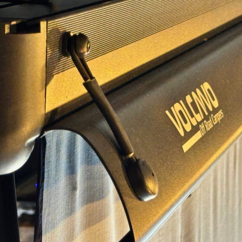 Toldo carcasa aluminio 2.5x2.5mt | Volcano