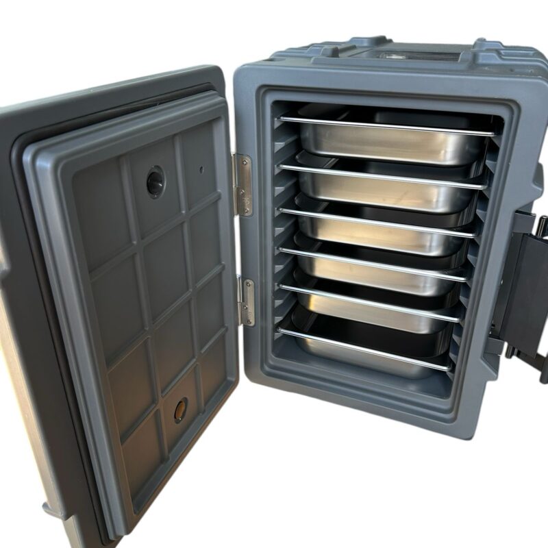 Alternative view of Contenedor isotermico BL90 con 6 bandejas inox | Volcano
