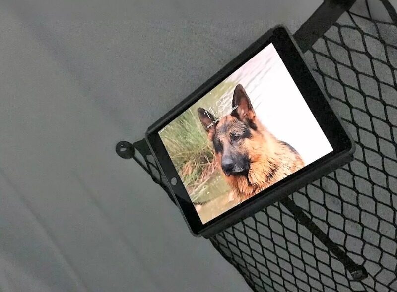Soporte universal tablet para carpas | James Baroud