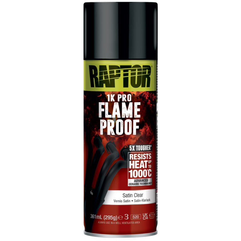 Pintura Flameproof Flat Red RFLFR/AL | Raptor