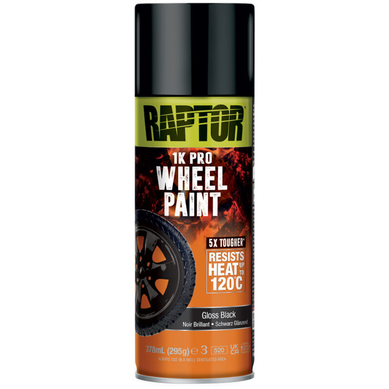 Pintura Wheel Paint Gloss Black RWPGB/AL | Raptor