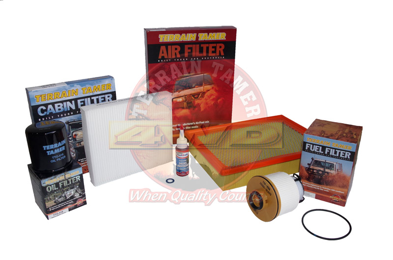 Kit de filtros Toyota Hilux 2015+ TFK30 | Terrain Tamer