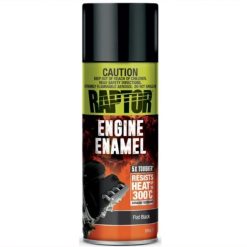 ESMALTE RAPTOR PARA MOTOR FLAT BLACK (REEFB/AL)