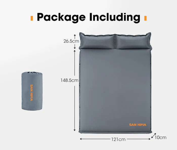 Alternative view of Colchon  autoinflable 175x121x 10cm | San Hima