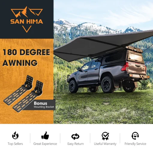 TOLDO SAN HIMA GRIS 180° 2 mts - Imagen 3