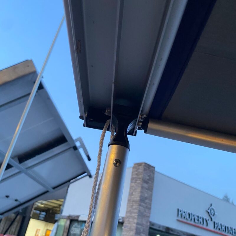 Alternative view of Toldo off road c/luz LED 1.6 x 2.5 mt | Volcano