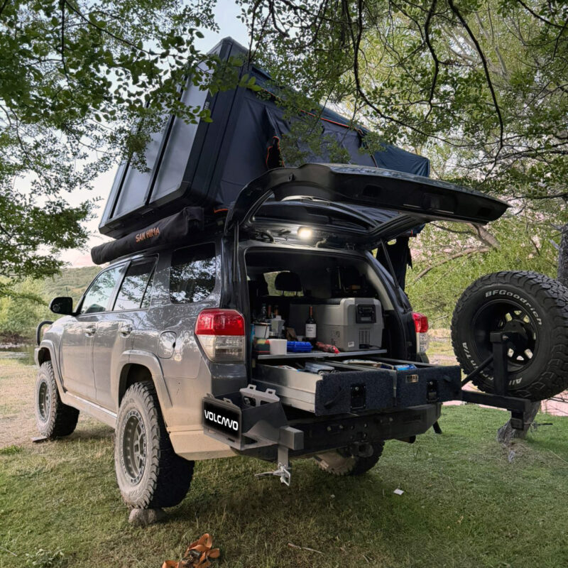 Alternative view of Bumper trasero Toyota 4Runner 2010+ | Volcano