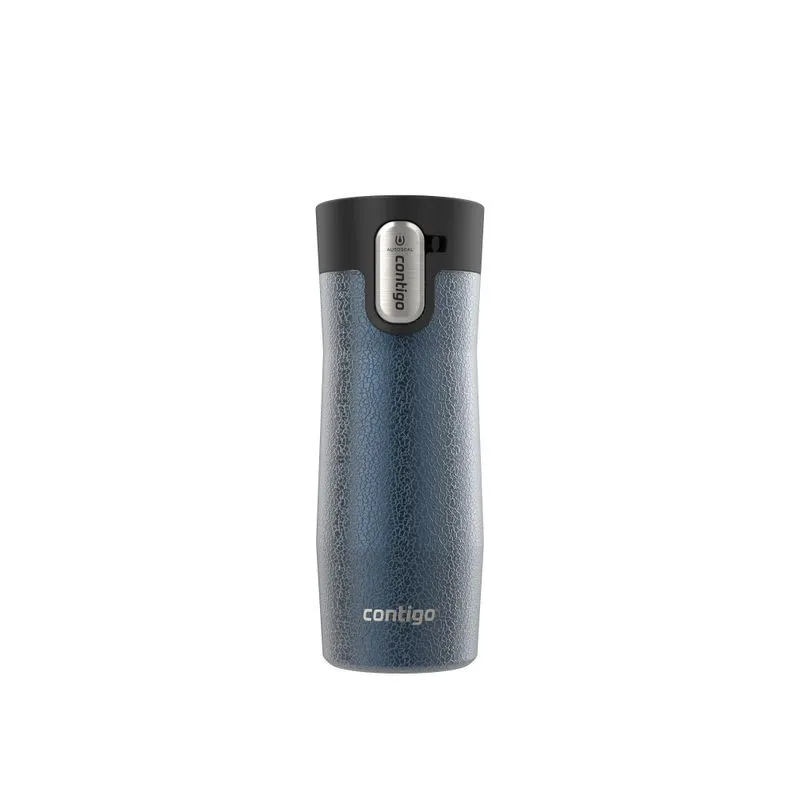 Mug West Loop Autoseal acero inoxidable 473ml azul cristalino | Contigo