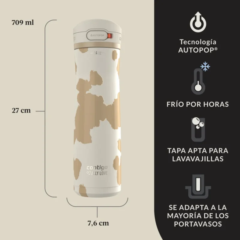 Alternative view of Botella Contigo x Ally Love Jackson 709ml | Contigo