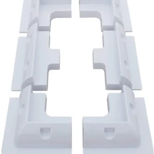 Alternative view of Kit soporte panel solar blanco | Atempower