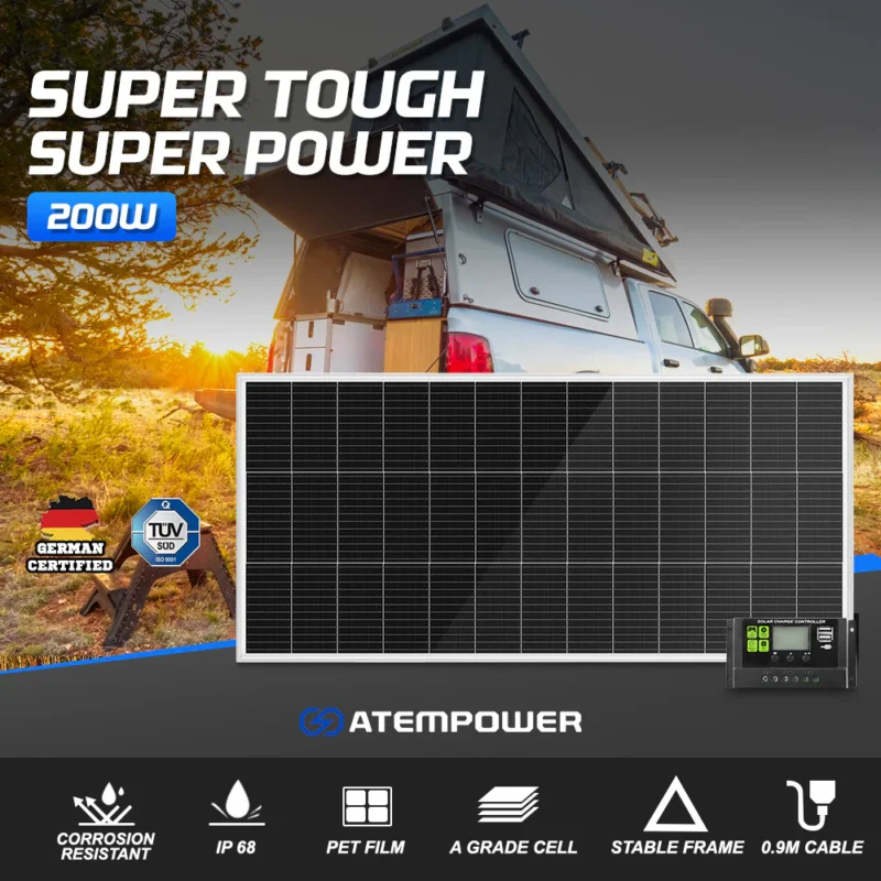 Panel Solar Monocristalino 200w 2 800x800