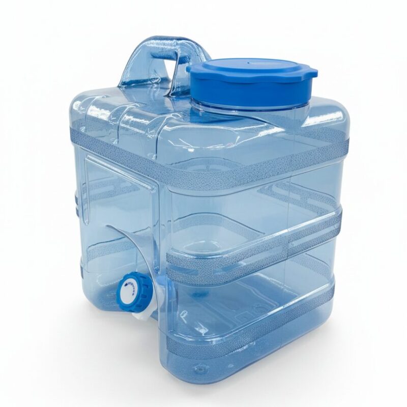 Bidon de agua 10lt transparente | Volcano