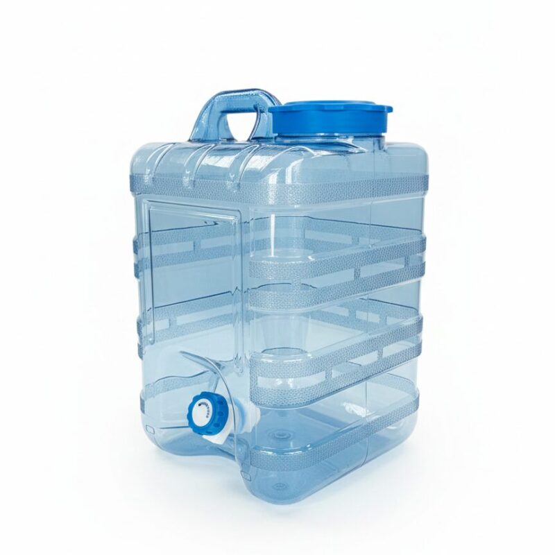 Bidon de agua 15lt transparente | Volcano