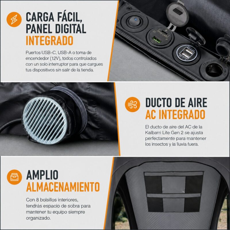 carpa de techo kalbarri lite pro | san hima
