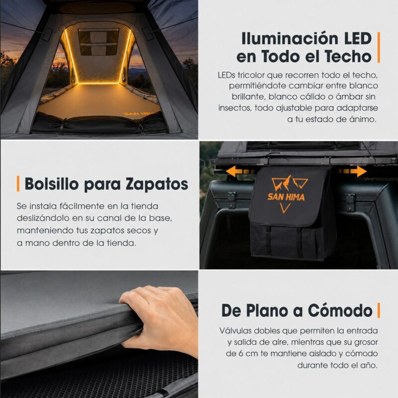 carpa de techo kalbarri lite pro | san hima