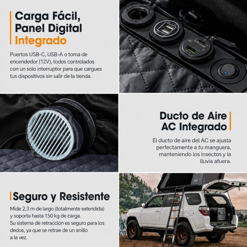 carpa de techo rigida kalbarri space pro | san hima carpa de techo rigida kalbarri space pro | san hima