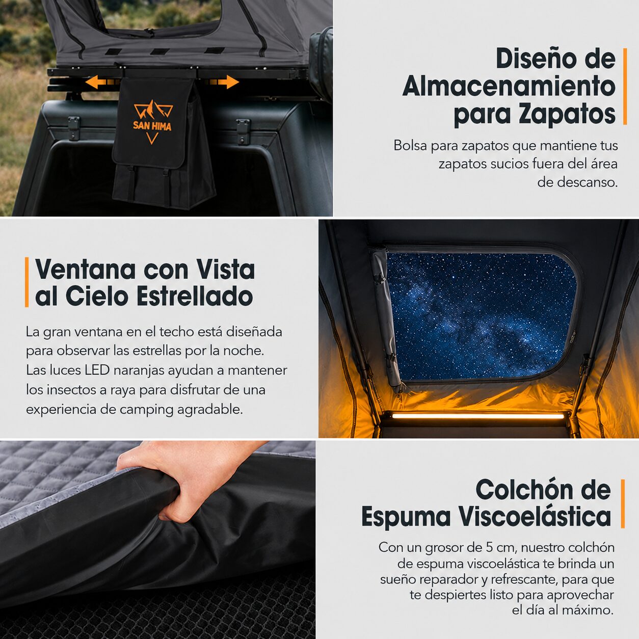 carpa de techo rigida kalbarri space pro | san hima carpa de techo rigida kalbarri space pro | san hima