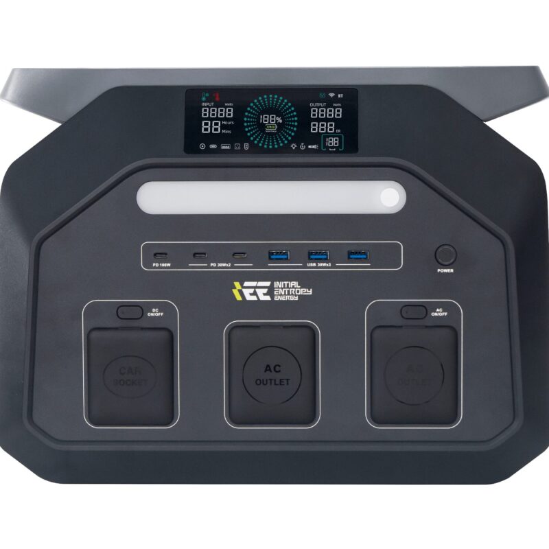 ieetek p1800 portable power station solar generator 1 3