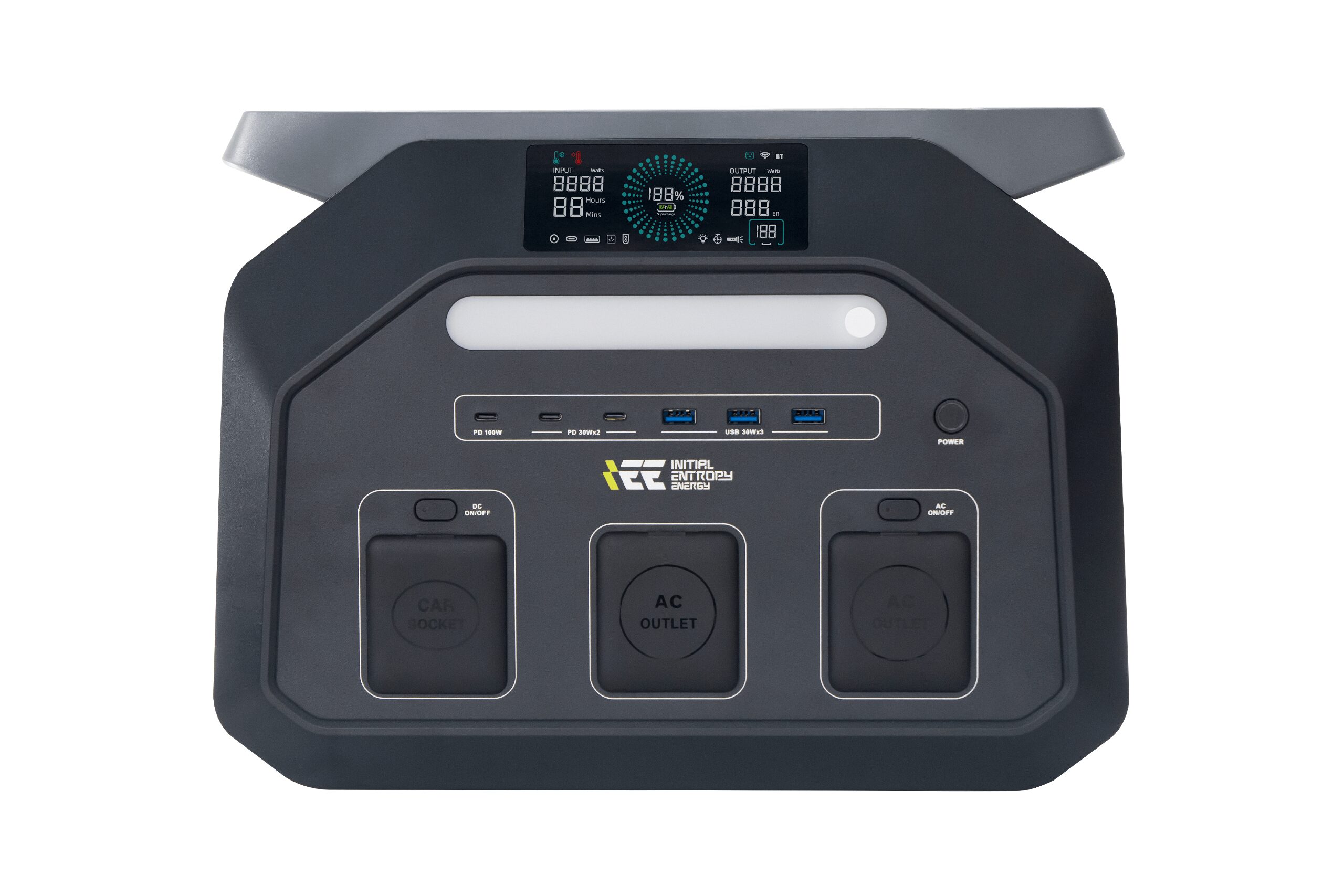 ieetek p1800 portable power station solar generator 1 3 ieetek p1800 portable power station solar generator 1 3